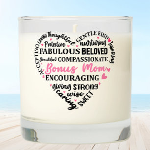Bonus Mom's Love Word Cloud Scented Candle