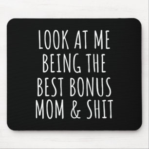 Bonus Step Mom Mothers Day From Stepdaughter Steps Mouse Pad