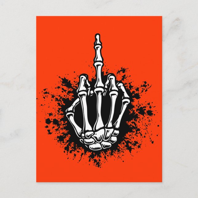 Bony Bird Postcard (Front)