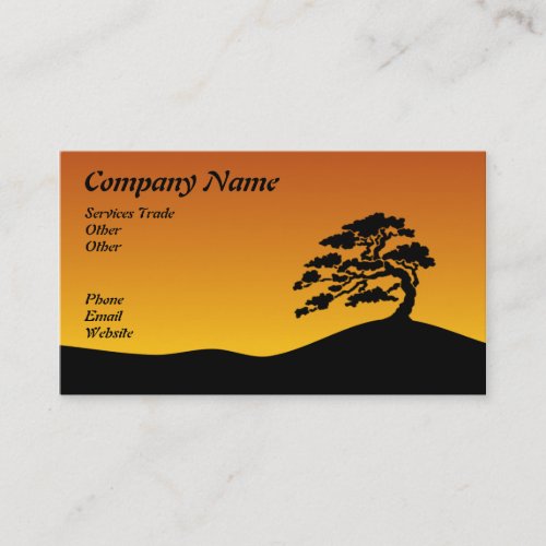 Bonzai Business card