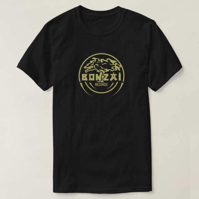 Bonzai Records - Techno Hardcore - Side T-Shirt (Design Front)