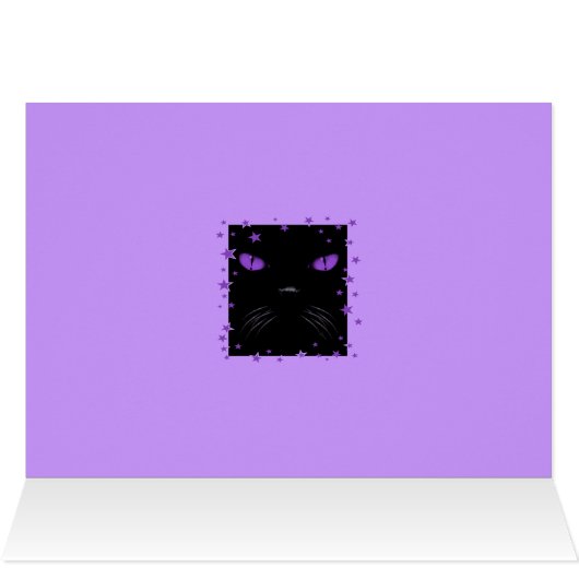 Boo - Amethyst Blank Card (Inside Horizontal (Top))
