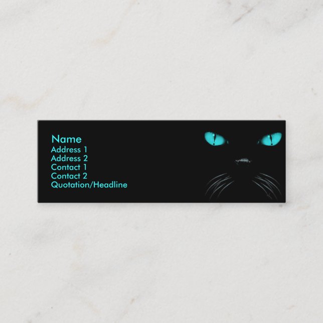 Boo - Aquamarine Profile Card (Front)