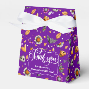 Boo Baby Ghost Pumpkin Halloween Party Favor Box