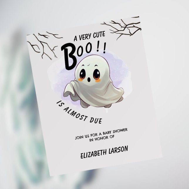 Boo Baby Shower Halloween themed Cute Party Foam Board (Creator Uploaded)