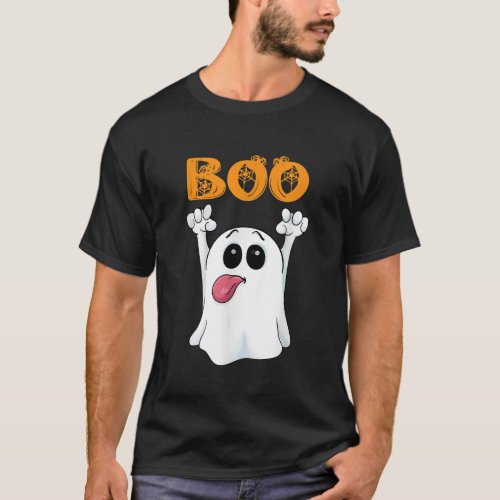 Boo Baby Silly Ghost Halloween Toddler Kid Men Wom T_Shirt