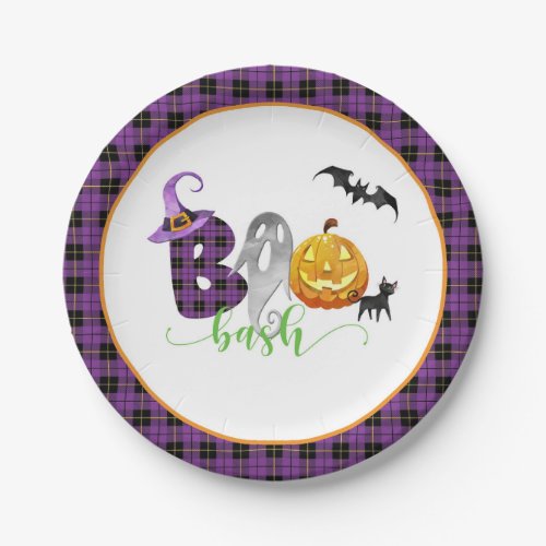 Boo Bash Birthday Party Plate