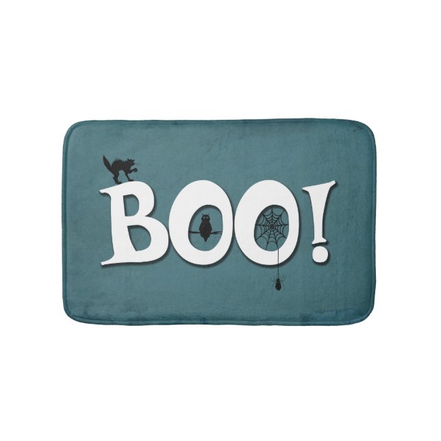 Boo! Bathroom Mat (Front)