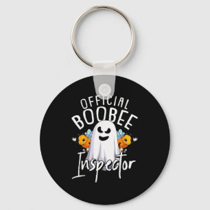 Boo-bee Inspector Lazy Diy Halloween Costume Funny Keychain