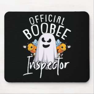 Boo-bee Inspector Lazy Diy Halloween Costume Funny Mouse Pad