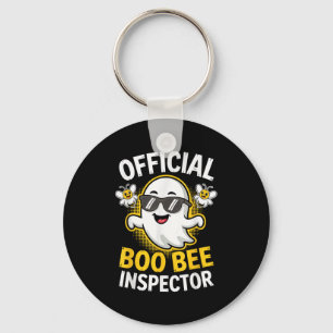 Boo Bee Inspector Shirt Men Women Halloween Costum Keychain