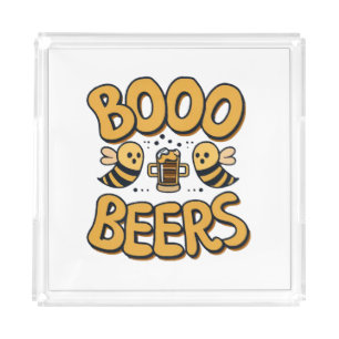 Boo Bees Acrylic Tray