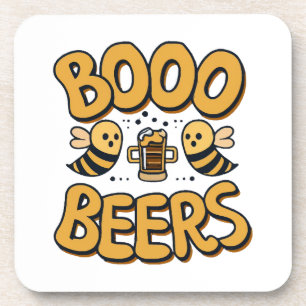 Boo Bees Beverage Coaster