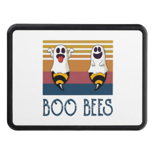 Boo Bees Couple Ghost Halloween shirt Hitch Cover