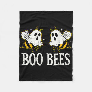 Boo Bees Couples Costume Funny For Adult Women Her Fleece Blanket