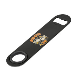 Boo Bees Funny Ghost Bee Pun Cute Halloween Bar Key