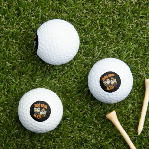 Boo Bees Funny Ghost Bee Pun Cute Halloween Golf Balls