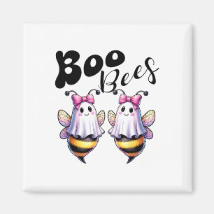 Boo Bees Ghost Bee Halloween Costume Women Funny Magnet