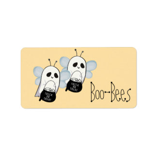 Boo-Bees Ghost Label