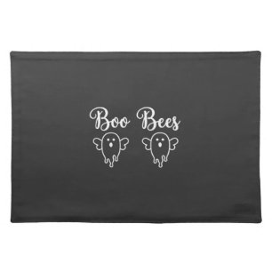 Boo Bees Halloween Ghost Design Cloth Placemat