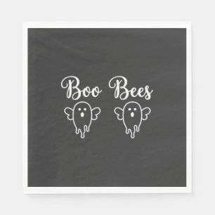 Boo Bees Halloween Ghost Design Napkins