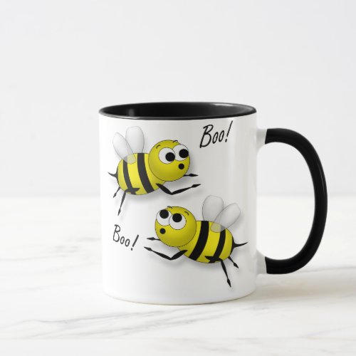 Boo Bees  Halloween inspired mug