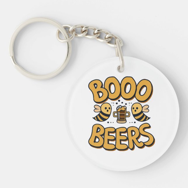 Boo Bees Keychain (Front)