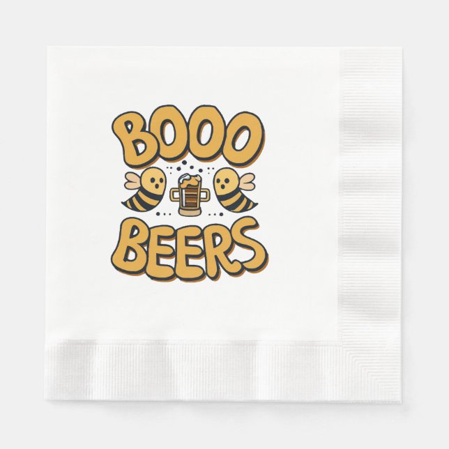 Boo Bees Napkins (Front)