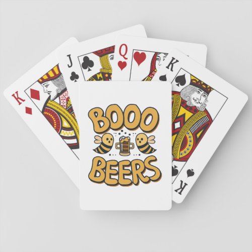 Boo Bees Poker Cards