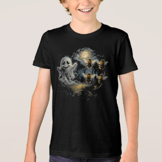 Boo Bees Shirt, Ghost Bees, Boo 4 Bees Funny Hallo Tri-Blend Shirt