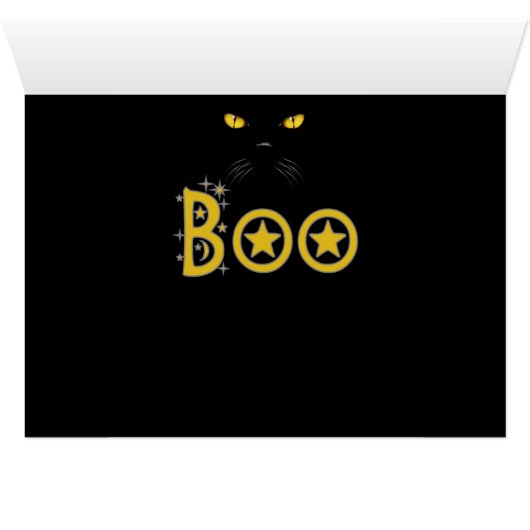Boo Blank Card (Inside Horizontal (Bottom))