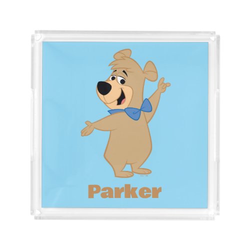 Boo_Boo Bear Arms Wide Acrylic Tray