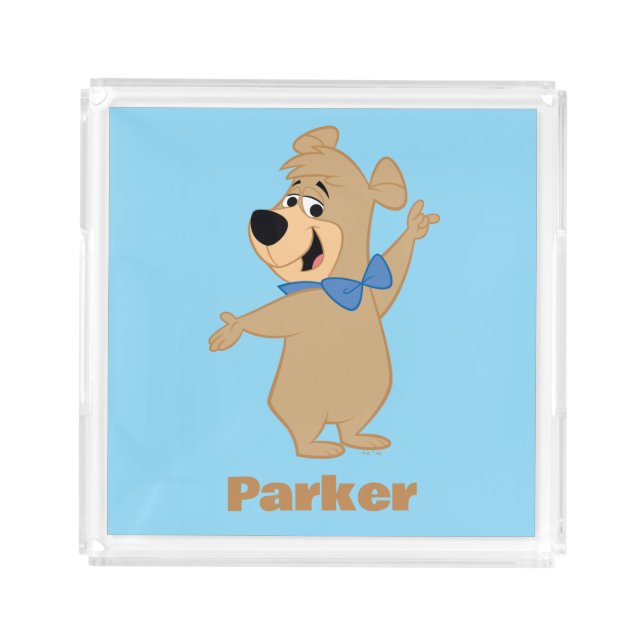 Boo-Boo Bear Arms Wide Acrylic Tray (Front)