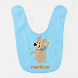 Boo-Boo Bear Arms Wide Baby Bib