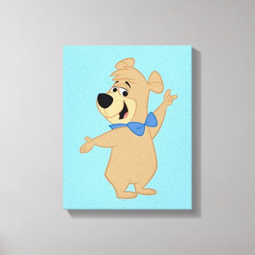 Boo_Boo Bear Arms Wide Canvas Print