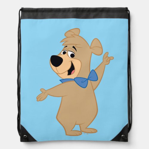 Boo_Boo Bear Arms Wide Drawstring Bag
