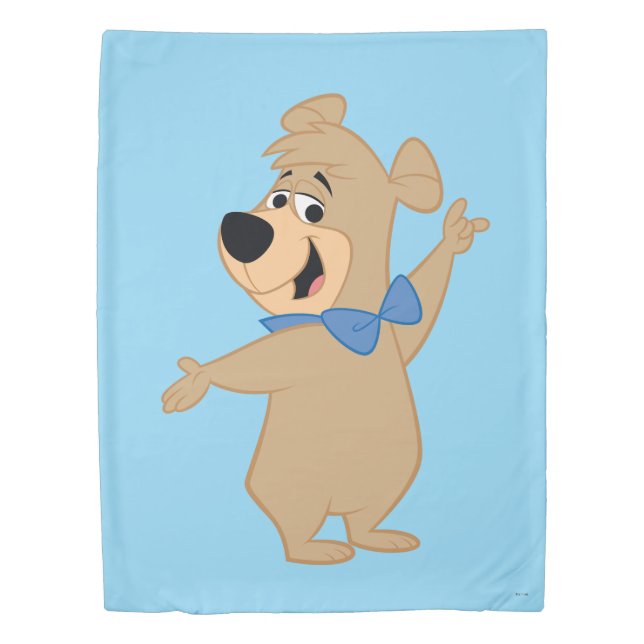Boo-Boo Bear Arms Wide Duvet Cover (Front)