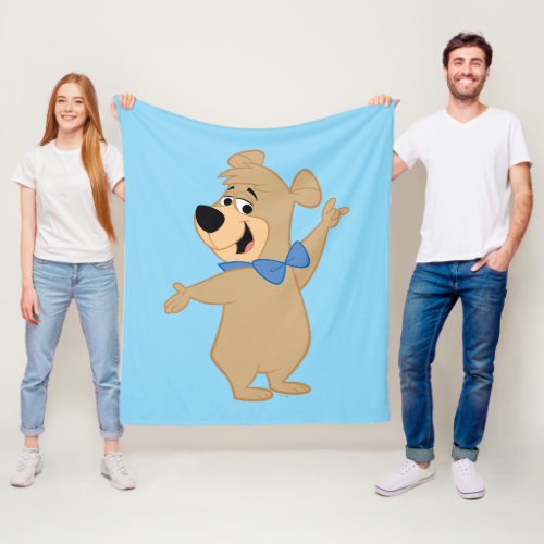 Boo_Boo Bear Arms Wide Fleece Blanket