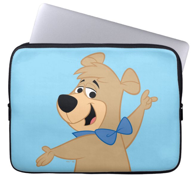 Boo-Boo Bear Arms Wide Laptop Sleeve (Front)