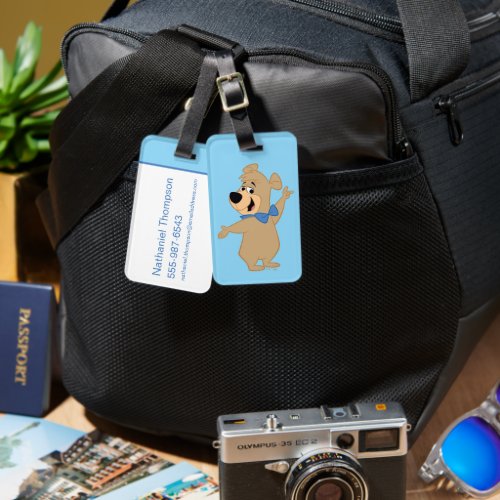 Boo_Boo Bear Arms Wide Luggage Tag