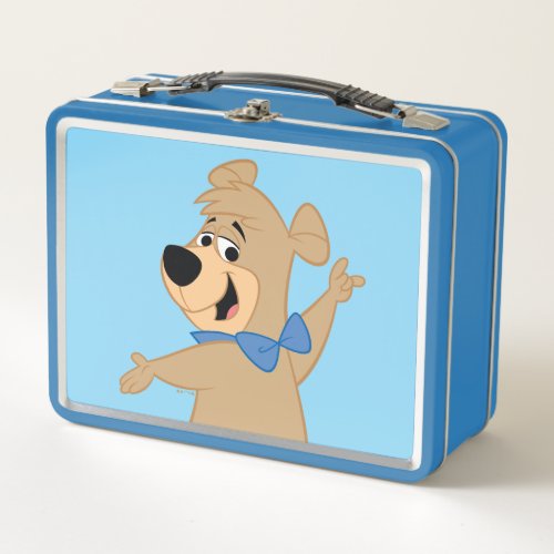Boo_Boo Bear Arms Wide Metal Lunch Box