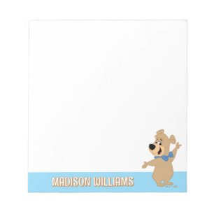 Boo-Boo Bear Arms Wide Notepad
