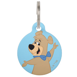 Boo-Boo Bear Arms Wide Pet ID Tag