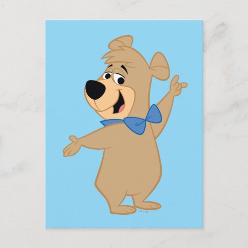 Boo_Boo Bear Arms Wide Postcard