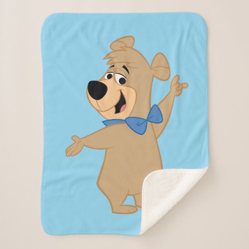 Boo_Boo Bear Arms Wide Sherpa Blanket