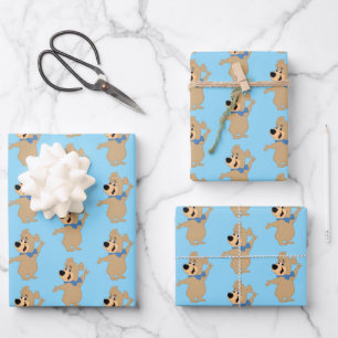 Boo-Boo Bear Arms Wide Wrapping Paper Sheets