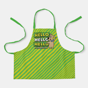 Boo-Boo Bear Hello Hello Hello From Jellystone Apron
