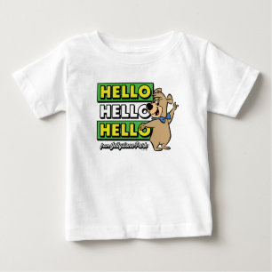 Boo-Boo Bear Hello Hello Hello From Jellystone Baby T-Shirt