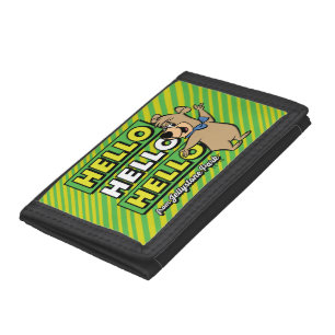 Boo-Boo Bear Hello Hello Hello From Jellystone Tri-fold Wallet