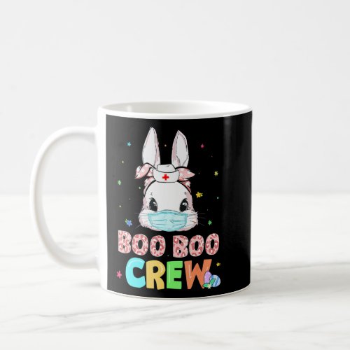 Boo Boo Crew Bunny Nurse Easter Rabbit Face Mask N Coffee Mug